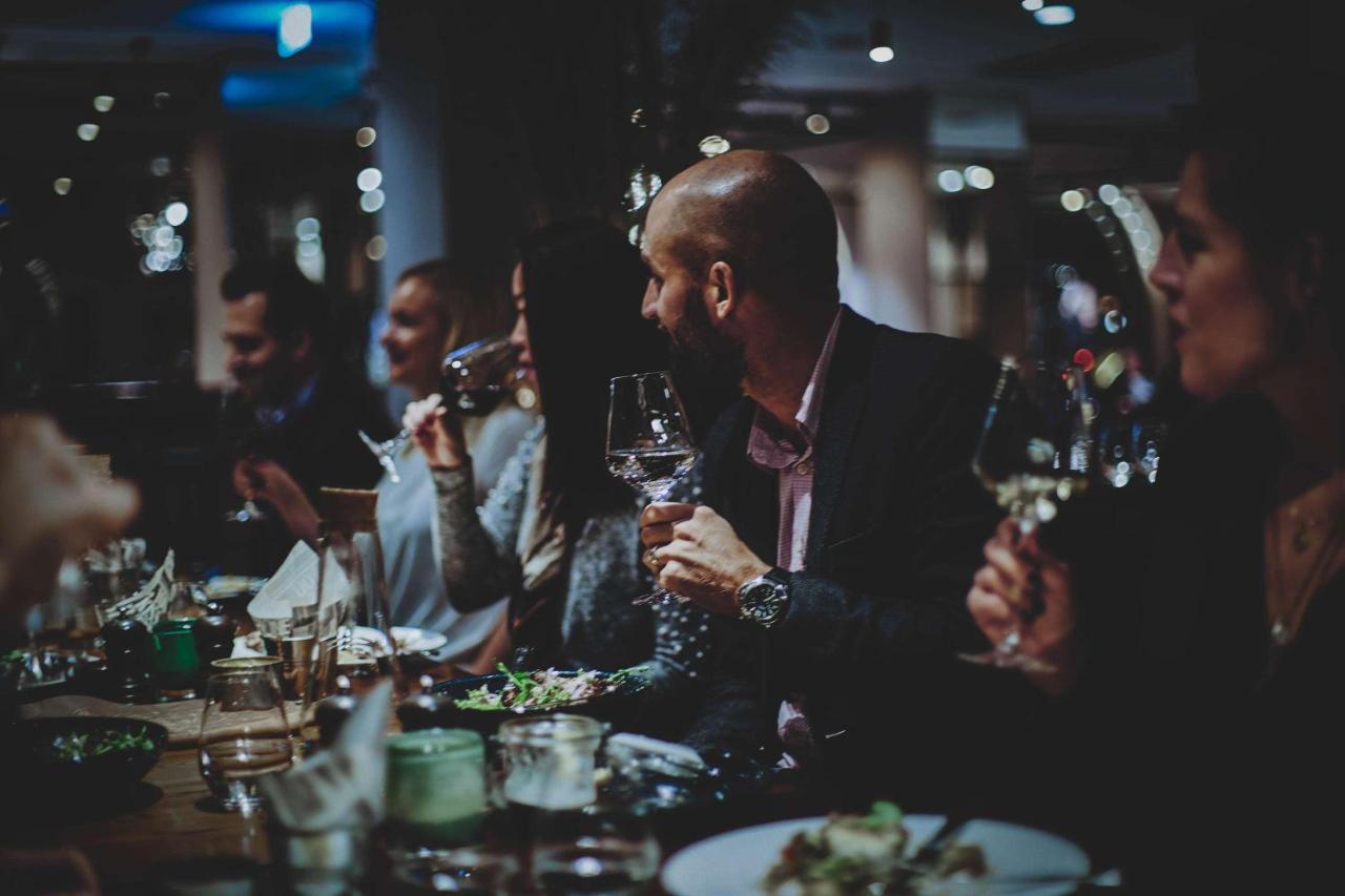Radisson Collection, Strand Hotel, Stockholm Bagian luar foto A blind tasting in progress