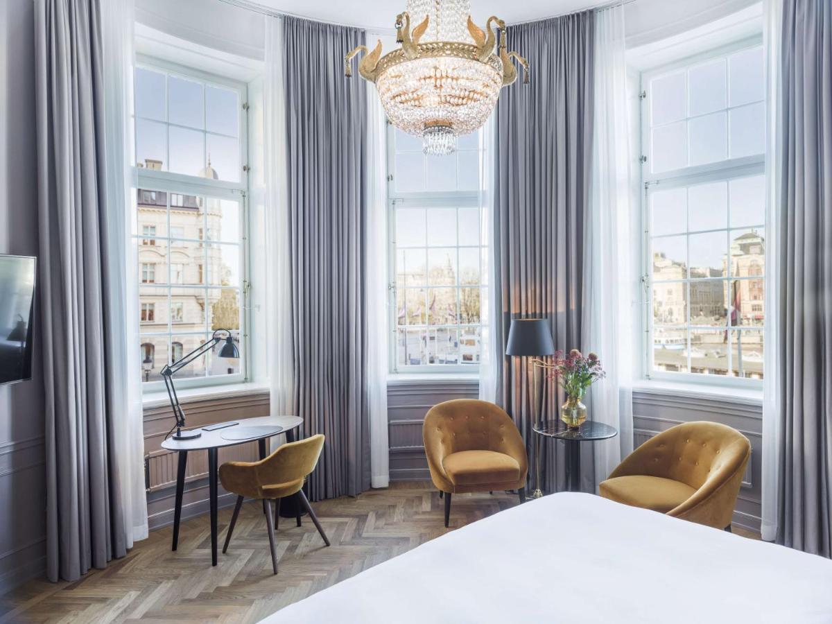 Radisson Collection, Strand Hotel, Stockholm Bagian luar foto A room at the hotel